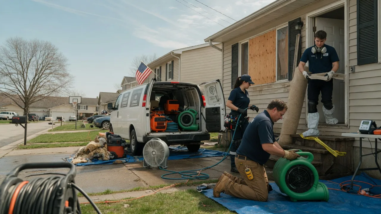 Water Damage Restoration in Monroe, SD near me
